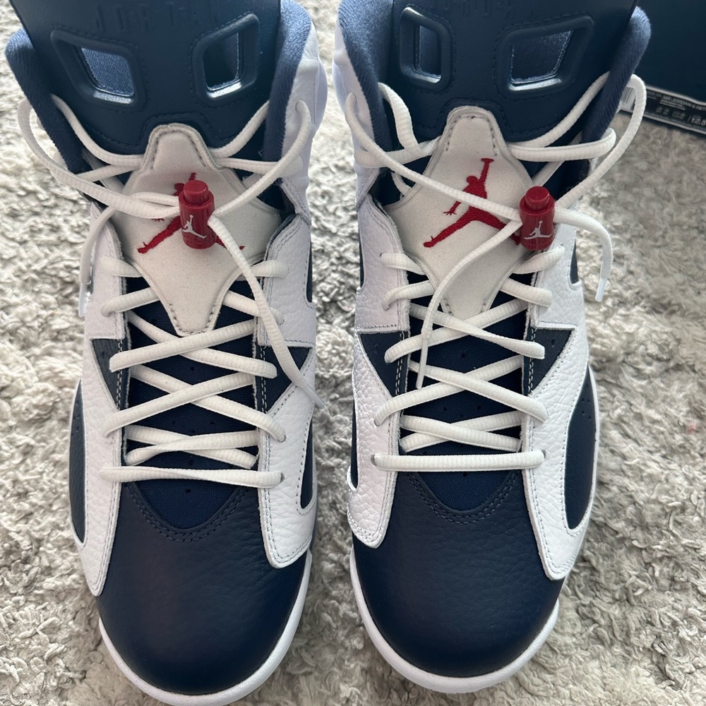 Air Jordan 6 Retro White/ Varsity Red
